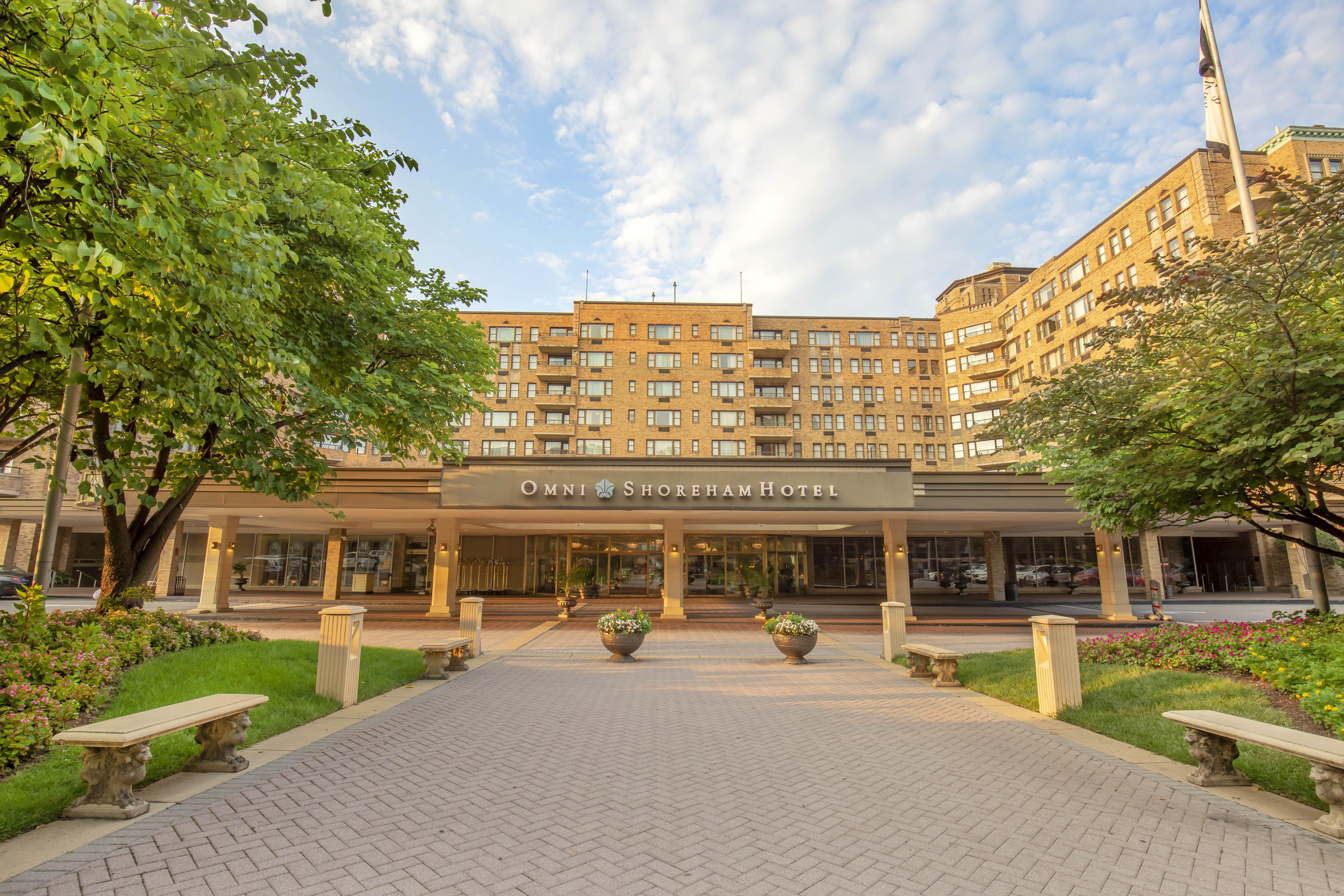 Omni Shoreham Hotel Washington Exteriör bild